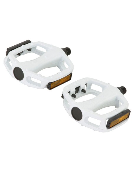 505 Alloy Pedals 9/16 White.